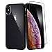 Spigen Ultra Hybrid 360 Designed for Apple iPhone Xs MAX Case (2018) Tempered Glass Screen Protector Included - Black