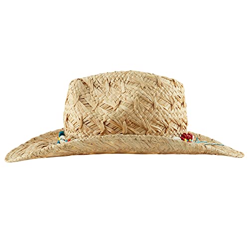 Mix Brown Western Hats For Women Cowboy Outback Raffia Sun Hat Cowgirl Summer Beach Hats Shapeable Wide Brim #TOP1