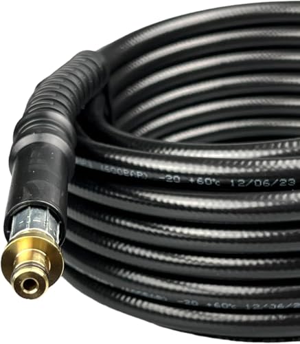 Manguera de alta presión para Kärcher como 6.390-463.0 6.390-463 63904630 CPE HDR – Conexión rosca interior M22 x 1,5 – Hasta 60 °C y 160 bar – Tamaño a elección (longitud 3)