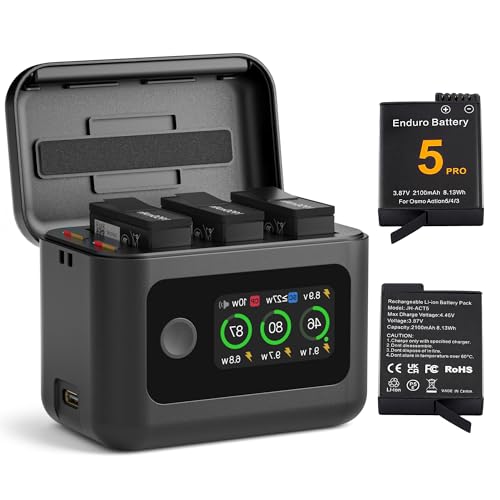 DJI Osmo Action & Battery Triple Charger with LED