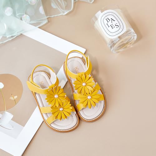 Image of Kiderence Toddler Girls Sandals Little Girls Kids Shoes Girls Sandals Toddler