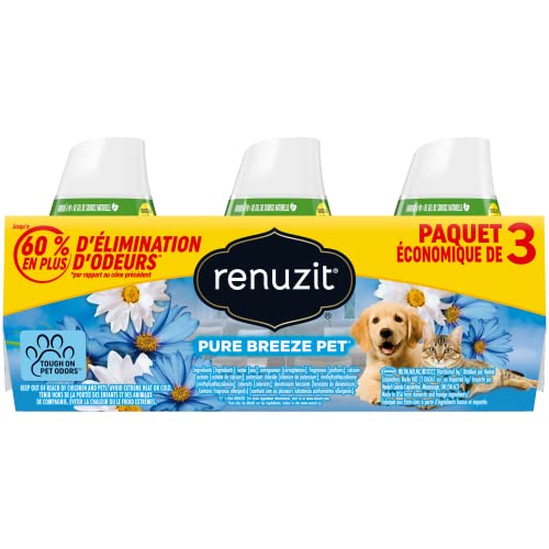 Image of Renuzit Gel Air Freshener, Pure Breeze, 7 Ounce (3 Count)