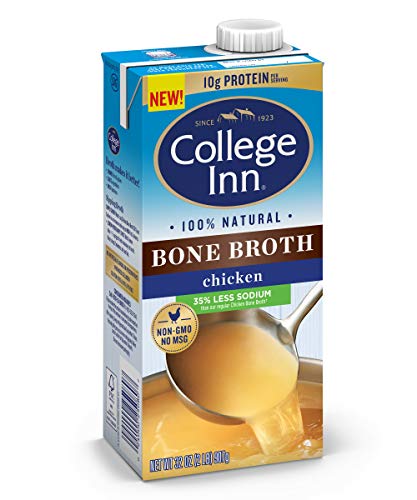 Image of College Inn Chicken Bone Broth, 32 fl oz (Pack of 6)