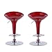 Ensemble De 2 Tabourets De Bar, Ascenseur À Gaz Pivotant Réglable, Barre De Petit-Déjeuner De Couleur PP De Qualité Supérieure, pour Bar/Comptoir/Cuisine/Tabourets De Maison (Couleur : B) (C) Convien