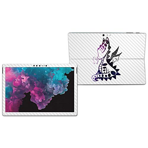 Image of MIGHTY SKINS MightySkins Carbon Fiber Skin for Microsoft Surface Pro 6 - Baby Dragon | Protective, Durable Textured Carbon Fiber Finish | Easy to Apply, Remove, and Change Styles | Made in The USA