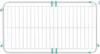 Portão Expansivo PLUS 99cm a 165 Cm Proteção Pet Cachorro ou Criança Kids