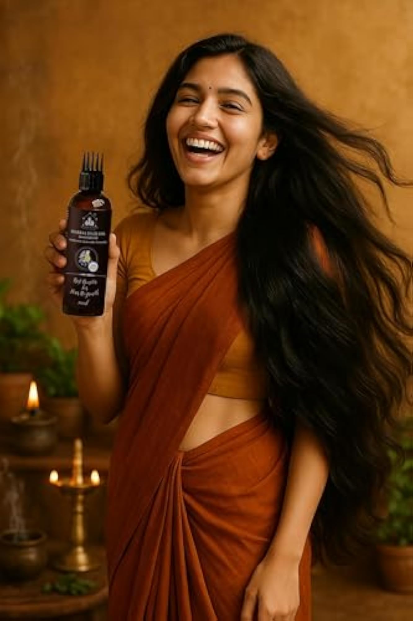 Bunny's Keshavriddhi Herbal Hair Oil, Natural Growth Formula