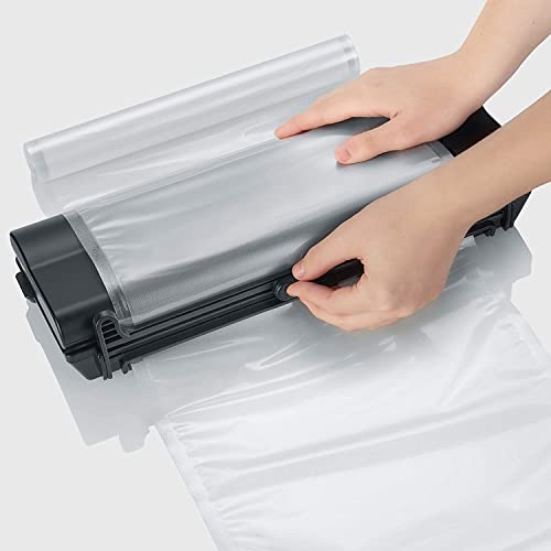 SEVERIN Vakuumiergerät inkl. 10 Vakuumbeutel (28x35 cm), vollautomatisches Vakuumieren und Verschweißen, Kunststoff, schwarz, FS 3610 – Bild 3