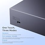 UGREEN Ethernet Switch, 10-Port PoE Switch, 8 PoE+@60W + 2 Gigabit Uplink, Plug & Play, Standard/Port Isolation(VLAN)/Extend Mode, PoE Auto Recovery, Metal Unmanaged Network Hub for Security Camera - Image 5