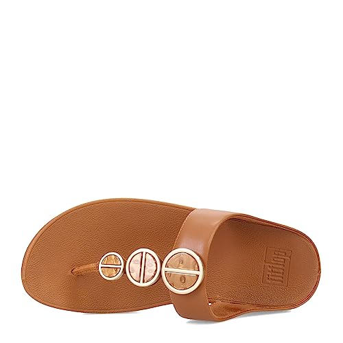 Image of FitFlop Women's LULU Suede Toe-Post Sandals | Lightweight Summer Walking Sandals with Cushioned Comfort, Arch Support & Grip