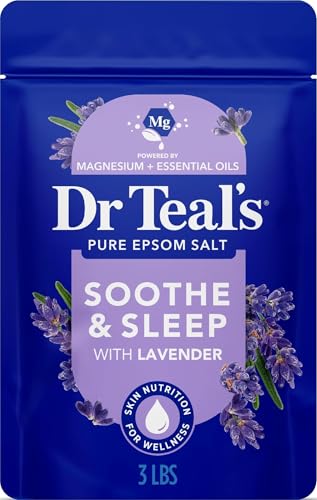 Dr Teal's Epsom Salt Soaking Solution, Soothe...