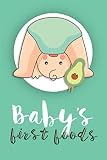  Baby first food: Baby\'s foods journal  6×9  120 pages