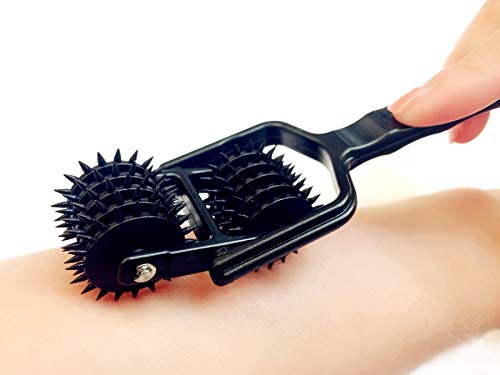 Wartenberg Wheel Pinwheel 5 Head ABS Skin Sensation Diagnostic for Couples Double Wheel - Thumbnail 4