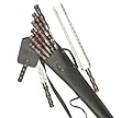 Grilling Supplies - Outdoor Grill Accessories for BBQ - Premium Barbecue Tool Sets Grill Utensils - BBQ Gear - Grill Skewers Set with Case Hunting Quiver