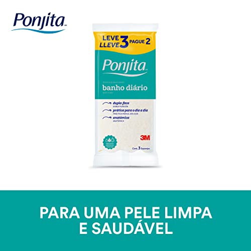 ZKMAGIC Ponjita 3M Esponja Para Banho Amarela Leve 3 E Pague 2