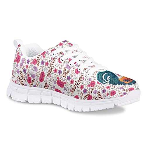 Suobstales Sneakers for Girls Size Tennis Running Shoes Lightweight Breathable Outdoor Walking Shoe Sport Athletic Footwear2