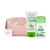 equilibra kit aloe : crema mani e unghie - deo-stick + pochette