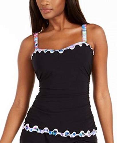 Profile by Gottex Tanquíni feminino com aro separado, Preto, 36D