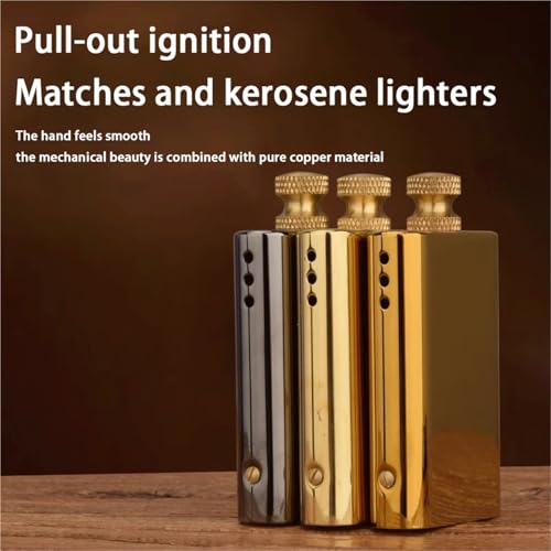 Encendedor Vintage Kerosene con Encendido Deslizante miniatura 2