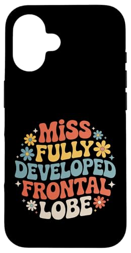 Miss Fully Developed Frontal Lobe ���l�̒a���� - �X�}�z�P�[�X iPhone 16 �p