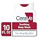 CeraVe Soothing Body Wash for Dry Skin, Shower Oil for Sensitive, Dry, Itchy, and Eczema-Prone Skin, Fragrance Free & Paraben Free & Sulfate Free, 10 oz