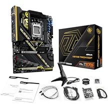 ASRock X870E Taichi OCF Socket AM5 ATX Motherboard, Supports AMD Ryzen 9000/8000/7000 Series, 22+2+1 Power Phase, DDR5, 2X PCIe 5.0 x16, USB4, WiFi 7, 5GbE LAN
