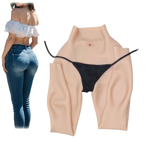 Culotte en silicone à faux vagin cachant pour dissimuler l'anatomie masculine