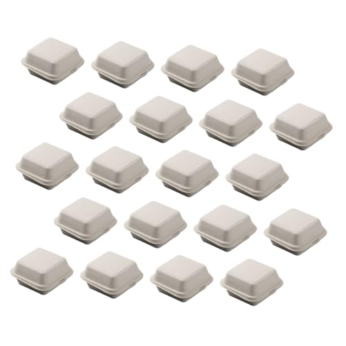Unomor Picnic Delight: 20 Pack Disposable Snack Boxes for Takeout Bento Snacks Excellent Craftsmanship