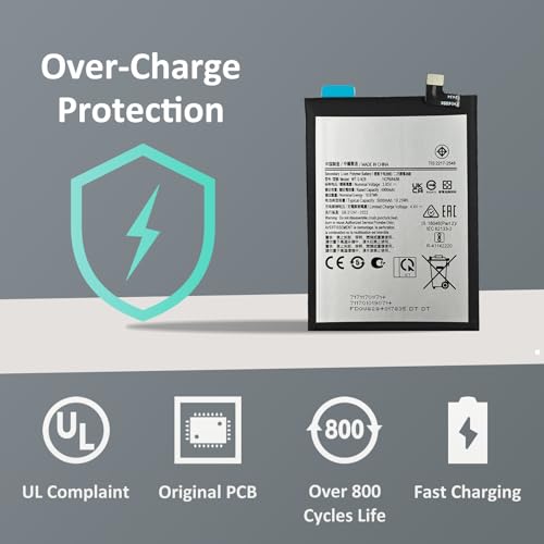Image of GREEN FUSION Compatible with Galaxy A05 New 0 Cycled Li-ion Replacement Battery Kit WT-S-N28, Includes Repair Tools and Instruction Manual