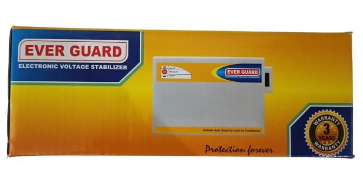 Image of EVER GUARD Voltage AC Stabilizer 5 KVA 0.8 Ton /1 Ton /1.5 Ton /2 Ton Air Conditioner- EG 5KVA /Wall Mounted 5kv stabilizer- for All AC-Inverter and Non Inverter AC with 3 Year Warranty |