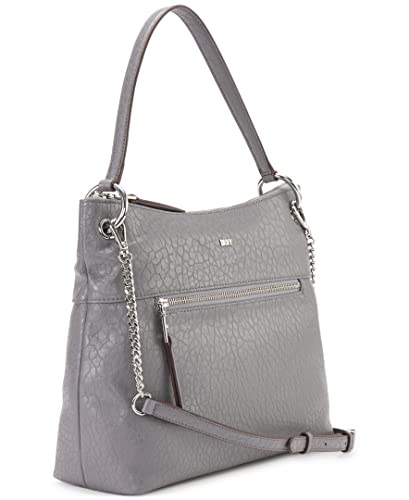 Image of DKNY womens Handbags HOBO,LIGHT CHARCOAL,Large
