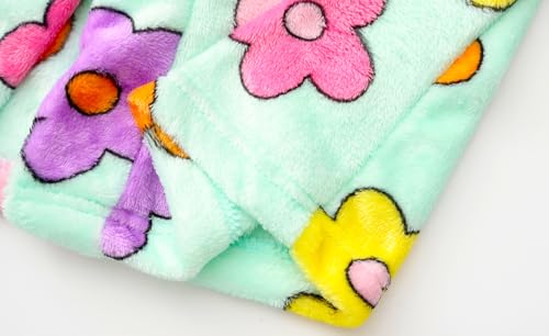 Image of Kids Hooded Bathrobe Girls Soft Plush Hooded Flannel Pajamas Sleepwear Boys Spa Robe