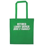 Hochwertiges Produkt. Pensionierte LKW-Fahrer Drive It Yourself Tragetasche