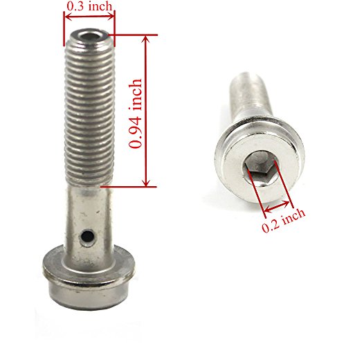 Def Lb7 Injector Return Line Bolt Replacement For 2001-2004 2500 Diesel 6.6L Duramax Return Fuel Line (Bolt (8 Pcs)) #TOP1