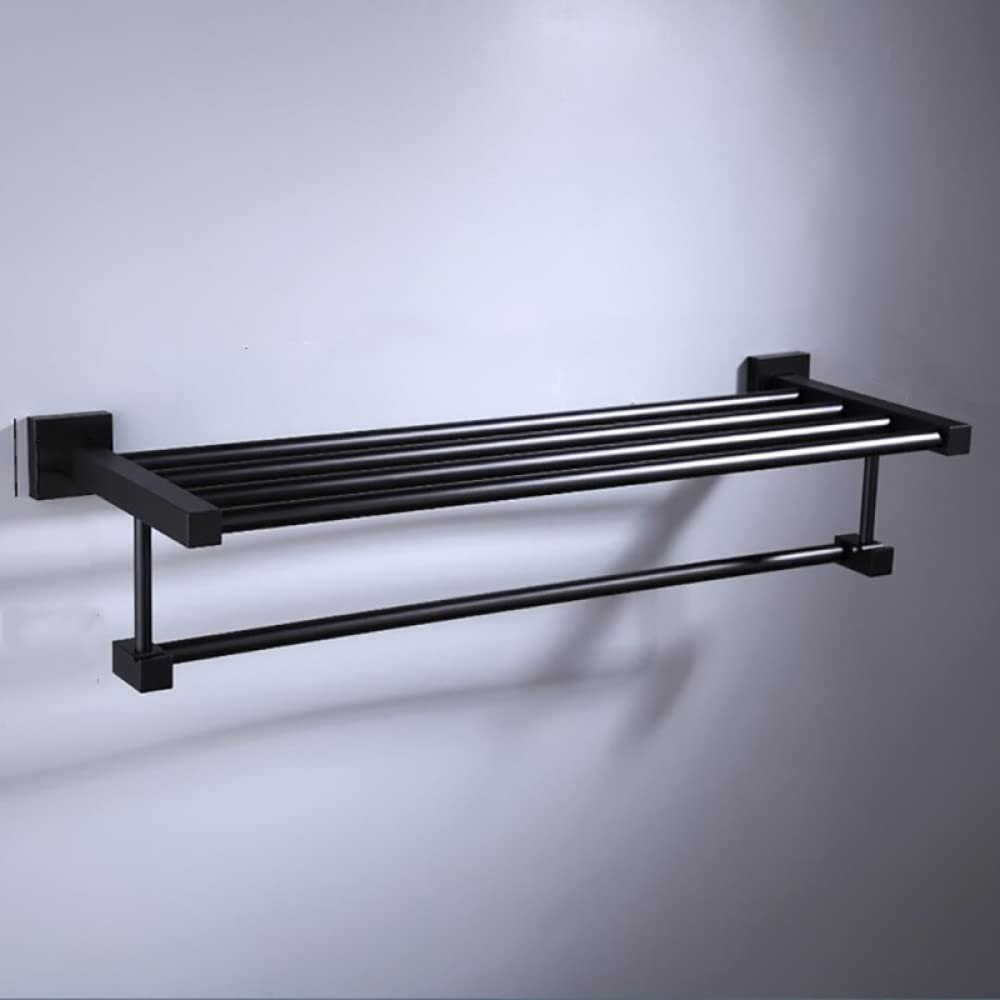 Étagère de salle de bain aluminium moderne LWX pour résoudre le manque de rangement