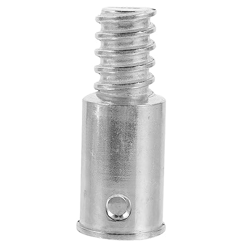 FOMIYES Pole Adapter for Mop Broom Brush Handle Threaded End Durable Iron Material Household Cleaning Tools