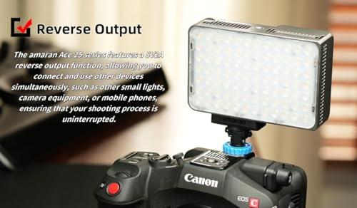 Amaran Ace 25C RGB LEDビデオライト の商品画像 7