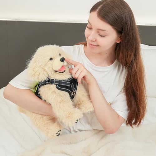 Chongker Dog Stuffed Animals Plush with Magnetic Toys, Soft Cuddly Golden Retriever Plush Toys, Large Stuffed Puppy Dog Stuffed Animals, Birthday Gift for Kids Girls Boys by Chongker - Image 6
