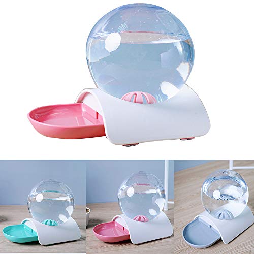 Yijueled Fuente para gatos, 2,8 l, fuente para gatos, gatos, perros, mascotas, dispensador de agua, automático, para mascotas, fuente de agua antideslizante Cover