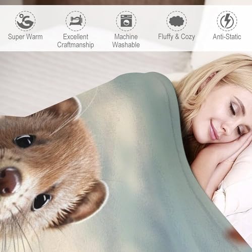 Couverture flanelle ultra douce effet vison pour lit élégant - 4