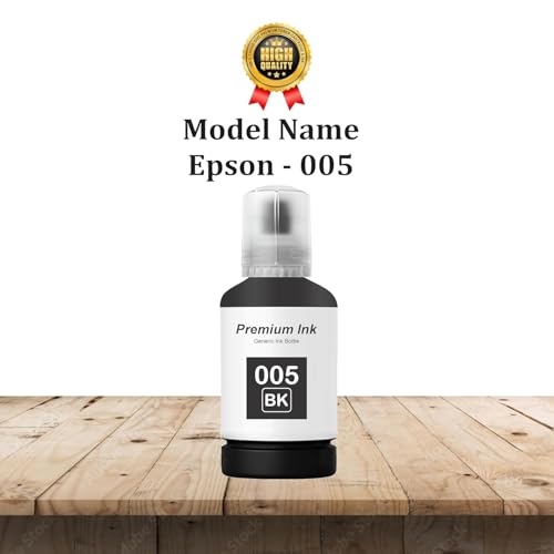 Image of Duplex DTC 005 Ink Compatible for Epson M3140, M3170, M1120, M1140, M1180, M2140 Printers (005 Black Ink 4 Pcs)