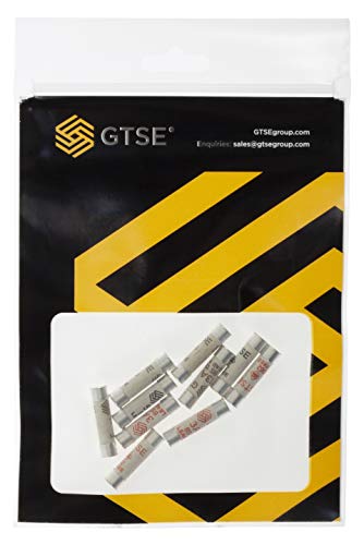 GTSE Mixed Pack of Electrical Fuses, Pack of 10, Household Domestic Mains Plug Ceramic Fuses, 240V, BS 1362 Compliant, 3A 5A 13A