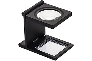 Rongon Pocket Folding Magnifier for Accurate Textile Evaluation