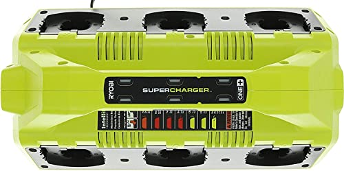 Ryobi-18-Volt-ONE-Super-Charger-Kit-with-2-Batteries-P1820-Bulk-Packaged