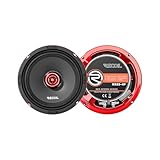RECOIL RX65-4P 6.5 Coaxial Car Speakers with Horn Bullet Tweeter High Output Pro Audio