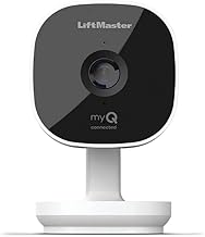 LiftMaster myQ Smart Garage HD Camera - WiFi Enabled - myQ Smartphone Controlled - Two Way Audio - Works with Key by Amazon in-Garage Delivery - Model MYQ-SGC1WLM, White