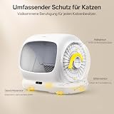 UBPET C41 Pro Litière Auto nettoyante pour Chat avec caméra, XXXL Litière Auto nettoyante avec contrôle par Application, Reconnaissance précise pour Plusieurs Chats - 6