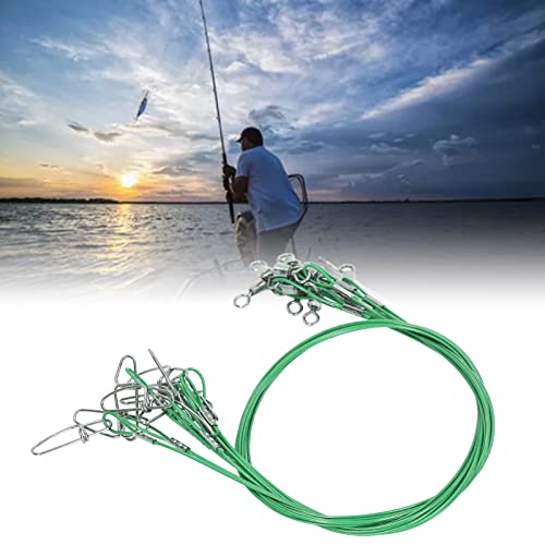 Fishing Leaders, 10 piezas, 50 cm, líderes de línea de pesca miniatura 3
