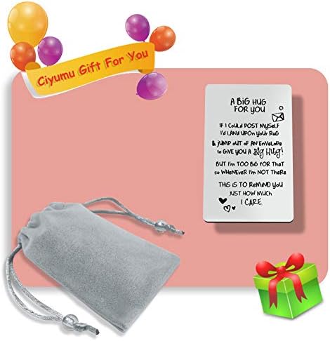 Engraved Wallet Card Inserts,for Men,Husband Gift,Boyfriend Gift This Is to Remind You Just How Much I Care Him Mini Love Note,Husband Anniversary Card for Wife Christmas Birthday Gift for Girlfriend
