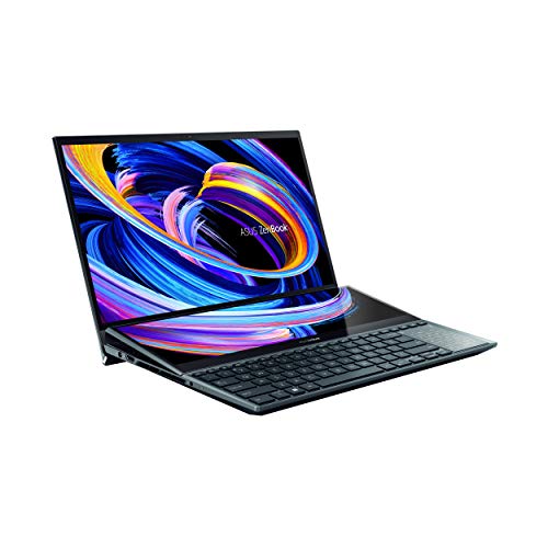 Asus Zenbook Pro Duo 15 Oled Ux582 Laptop, 15.6” Oled 4K Uhd Touch Display, Intel Core I7-10870H, 16Gb Ram, 1Tb Ssd, Geforce Rtx 3070, Screenpad Plus, Windows 10 Pro, Celestial Blue, Ux582Lr-Xs74T #TOP3